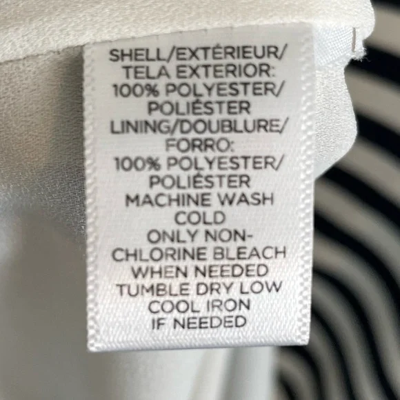 LOFT Navy and White Dress - Picture 3 of 5